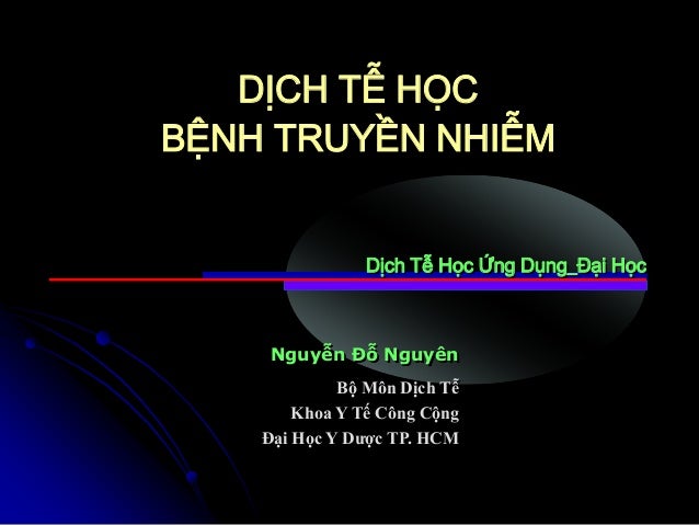 bệnh truyền nhiễm